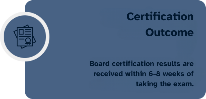 Certification Outcome